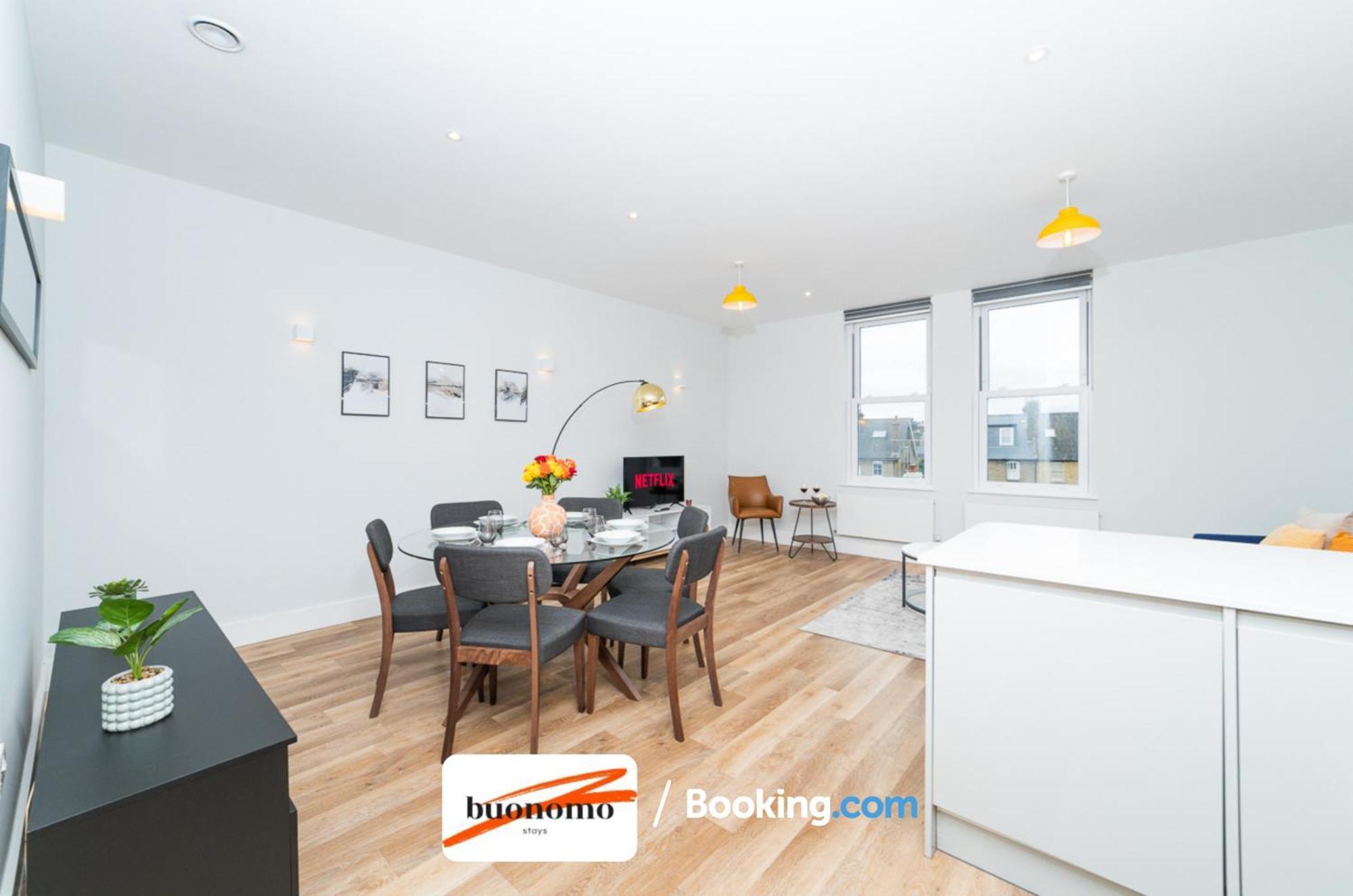 Two Bedroom Apartment At Buonomo Stays Short Lets & Serviced Accommodation Close To Wimbledon Tennis Courts 伦敦 外观 照片