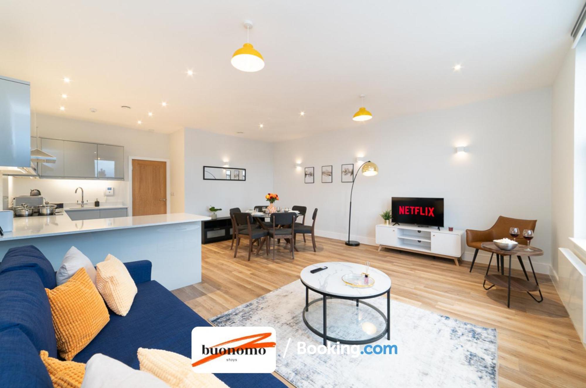 Two Bedroom Apartment At Buonomo Stays Short Lets & Serviced Accommodation Close To Wimbledon Tennis Courts 伦敦 外观 照片