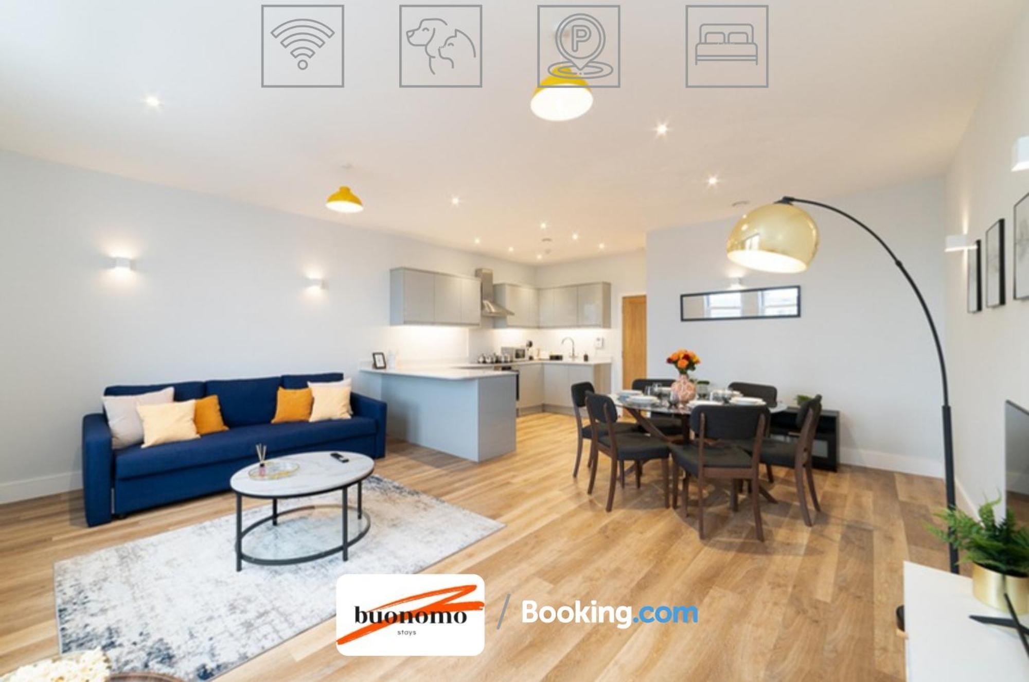 Two Bedroom Apartment At Buonomo Stays Short Lets & Serviced Accommodation Close To Wimbledon Tennis Courts 伦敦 外观 照片